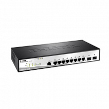 Коммутатор D-link DGS-1210-10/ME/B1 (1000 Base-TX (1000 мбит/с), Без SFP портов)