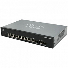 Коммутатор Cisco Small Business SG300-10 SRW2008-K9-G5 (1000 Base-TX (1000 мбит/с))