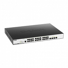 Коммутатор D-link DGS-3000-28XMP/B1A (1000 Base-TX (1000 мбит/с), Без SFP портов)