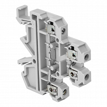 Колодка клеммная двойная JXB-4/35 серая EKF Колодка клеммная двойная JXB-4/35 серая EKF