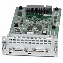 Аксессуар для сетевого оборудования Cisco 2-Port Serial WAN Interface card NIM-2T= (Модуль)