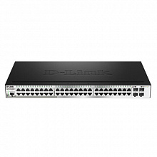 Коммутатор D-link DGS-1510-52X/ME/A1A (1000 Base-TX (1000 мбит/с), Без SFP портов)