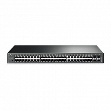 Коммутатор TP-Link T1600G-52TS (1000 Base-TX (1000 мбит/с), 4 SFP порта)