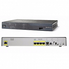 Маршрутизатор Cisco 881 Ethernet Sec Router w/ Adv IP Services CISCO881-SEC-K9