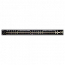 Коммутатор Cisco SMART SG250X-48-K9-EU (1000 Base-TX (1000 мбит/с), 2 SFP порта)