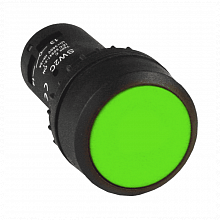 Кнопка SW2C-11 возвратная зеленая NO+NC EKF