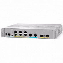 Коммутатор Cisco Catalyst 3560-CX 8PT-S WS-C3560CX-8PT-S (1000 Base-TX (1000 мбит/с), 2 SFP порта)