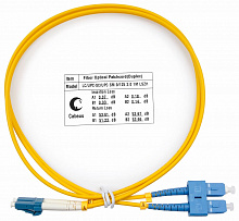 Шнур оптический duplex LC-SC 9/125 sm 1м LSZH