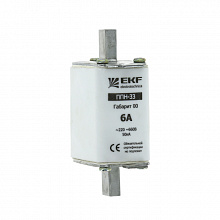 Плавкая вставка ППН-33 160/125А габарит 00 EKF
