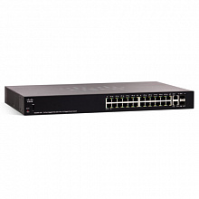 Коммутатор Cisco SG250X-24P-K9 SG250X-24P-K9-EU (1000 Base-TX (1000 мбит/с), 2 SFP порта)