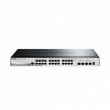 Коммутатор D-link DGS-1510-28 DGS-1510-28/A1A (1000 Base-TX (1000 мбит/с), 2 SFP порта)