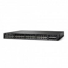 Коммутатор Cisco Catalyst WS-C3650-48FD-L (1000 Base-TX (1000 мбит/с), 2 SFP порта)