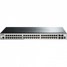 Коммутатор D-link DGS-1510-52X/A1A (1000 Base-TX (1000 мбит/с), Без SFP портов)