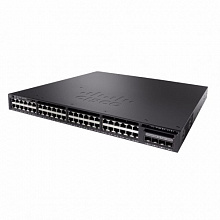 Коммутатор Cisco Catalyst 3650 48TQ-E WS-C3650-48TQ-E (1000 Base-TX (1000 мбит/с), 4 SFP порта)