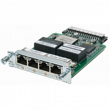 Аксессуар для сетевого оборудования Cisco HWIC-4T1/E1 HWIC-4T1/E1= (Сетевая карта)