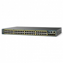 Коммутатор Cisco Catalyst 2960-X WS-C2960RX-48LPS-L (1000 Base-TX (1000 мбит/с), 4 SFP порта)