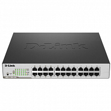 Коммутатор D-link DGS-1100-24P/B2A (1000 Base-TX (1000 мбит/с), Без SFP портов)