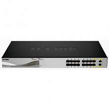 Коммутатор D-link DXS-1100-16SC_ (Без LAN портов, 14 SFP портов)