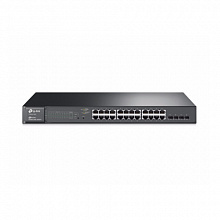 Коммутатор TP-Link T1600G-28PS (TL-SG2424P) (1000 Base-TX (1000 мбит/с), 4 SFP порта)