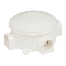 Коробка распаячная КМР-040-040 трехрожковая белая (70х35) EKF