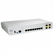 Коммутатор Cisco Catalyst C2960C-8TC-L Switch WS-C2960C-8TC-L (100 Base-TX (100 мбит/с), Без SFP портов)