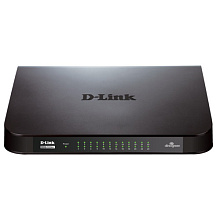 Коммутатор D-link DGS-1024A (1000 Base-TX (1000 мбит/с), Без SFP портов)