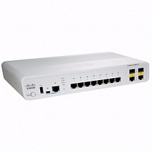 Коммутатор Cisco Catalyst 2960-CX WS-C2960CX-8PC-L (1000 Base-TX (1000 мбит/с), 2 SFP порта)