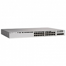 Коммутатор Cisco Catalyst C9200L-24T-4G-RE (1000 Base-TX (1000 мбит/с), 4 SFP порта)