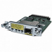 Аксессуар для сетевого оборудования Cisco EHWIC 1 port dual mode SFP 100M 1G EHWIC-1GE-SFP-CU= (Модуль)