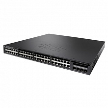 Коммутатор Cisco Catalyst 3650 WS-C3650-48FS-L (1000 Base-TX (1000 мбит/с), 4 SFP порта)