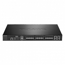 Коммутатор D-link DXS-3400-24SC/A1ASI (Без LAN портов, 24 SFP порта)