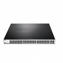 Коммутатор D-link DGS-1210-52P DGS-1210-52P/C1A (1000 Base-TX (1000 мбит/с), 4 SFP порта)