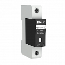Ограничитель импульсных напряжений ОПВ-C/1P In 20кА 400В с сигн. EKF