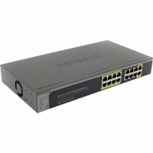 Коммутатор NETGEAR GS516TP-100EUS (1000 Base-TX (1000 мбит/с), Без SFP портов)