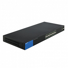 Коммутатор Linksys LGS318P-eu (1000 Base-TX (1000 мбит/с), 2 SFP порта)