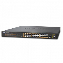 Коммутатор Planet GS-4210-24T2S (1000 Base-TX (1000 мбит/с), 2 SFP порта)