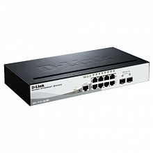 Коммутатор D-link DGS-1510-10L/ME/A1A (1000 Base-TX (1000 мбит/с), 2 SFP порта)