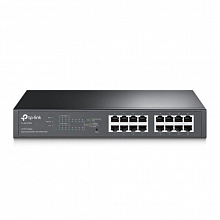 Коммутатор TP-Link TL-SG1016PE (1000 Base-TX (1000 мбит/с), Без SFP портов)