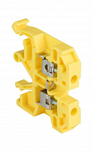 Колодка клеммная  JXB-2.5/35 желтая EKF