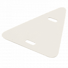 Бирка маркировочная У-136 (100шт.) треугольник EKF Бирка маркировочная У-136 (100шт.) треугольник EKF