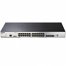 Коммутатор D-link DGS-3120-24PC/B1ARI (1000 Base-TX (1000 мбит/с), Без SFP портов)