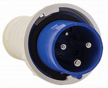 Вилка перенос. 033 2Р+РЕ 63А 220В IP67 EKF
