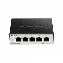 Коммутатор D-link DGS-1100-05 (1000 Base-TX (1000 мбит/с), Без SFP портов)