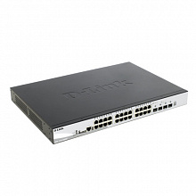 Коммутатор D-link DGS-1510-28XMP/A1A (1000 Base-TX (1000 мбит/с), Без SFP портов)