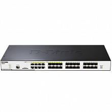 Коммутатор D-link DGS-3120-24SC/B1AR (Без LAN портов, 24 SFP порта)