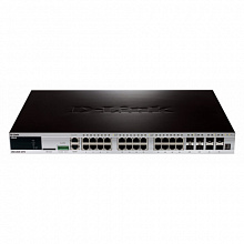 Коммутатор D-link DGS-3420-28TC DGS-3420-28TC/B1A (1000 Base-TX (1000 мбит/с), 4 SFP порта)