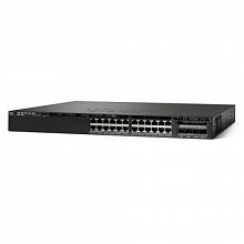 Коммутатор Cisco Catalyst 3650 WS-C3650-24PDM-L (1000 Base-TX (1000 мбит/с), 4 SFP порта)