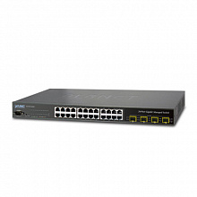 Коммутатор Planet WGSW-24040R (1000 Base-TX (1000 мбит/с), Без SFP портов)