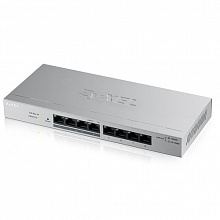 Коммутатор Zyxel GS1200-8-EU0101F (1000 Base-TX (1000 мбит/с), Без SFP портов)