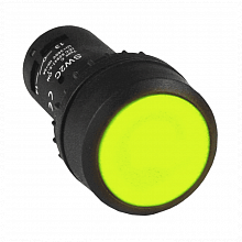 Кнопка SW2C-11 возвратная желтая NO+NC EKF
